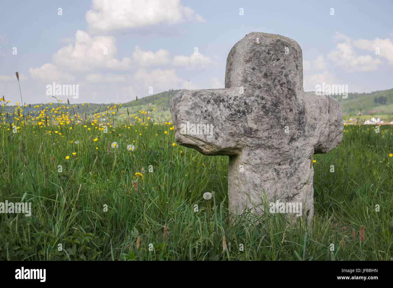 Suehnekreuz bei Gaildorf-Haegenau Stock Photo