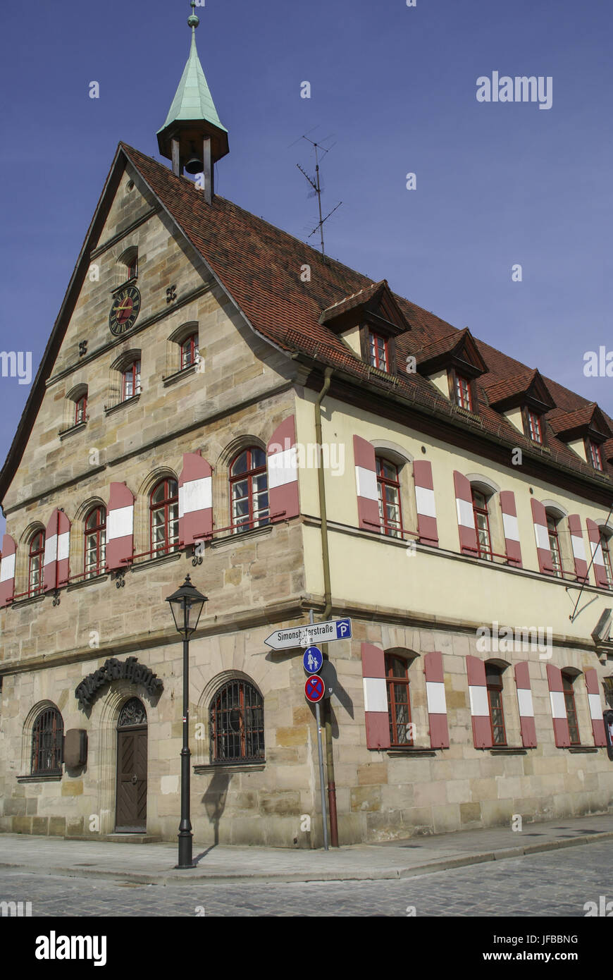 Town hall of Lauf, Germany Stock Photo - Alamy