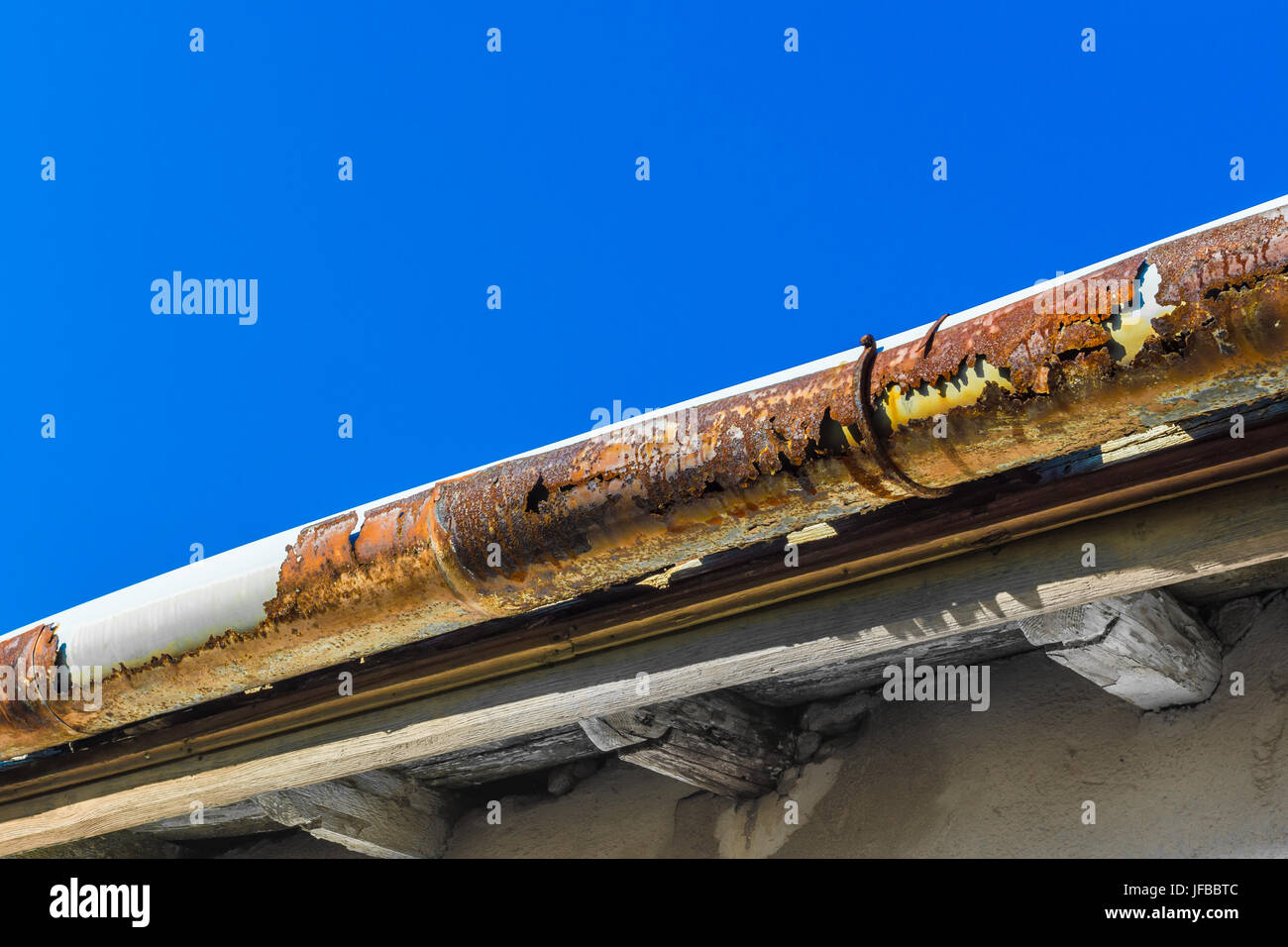 Rusted gutter hires stock photography and images Alamy