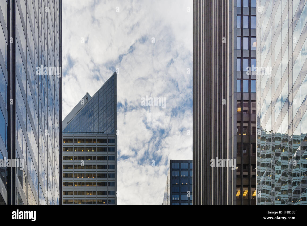 Chicago downtown skyscrapers Stock Photo - Alamy