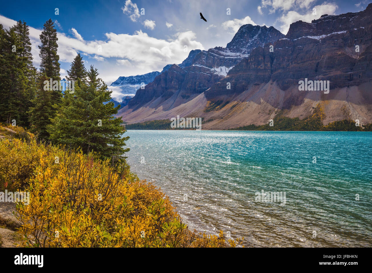 The azure waters of the lake Stock Photo - Alamy