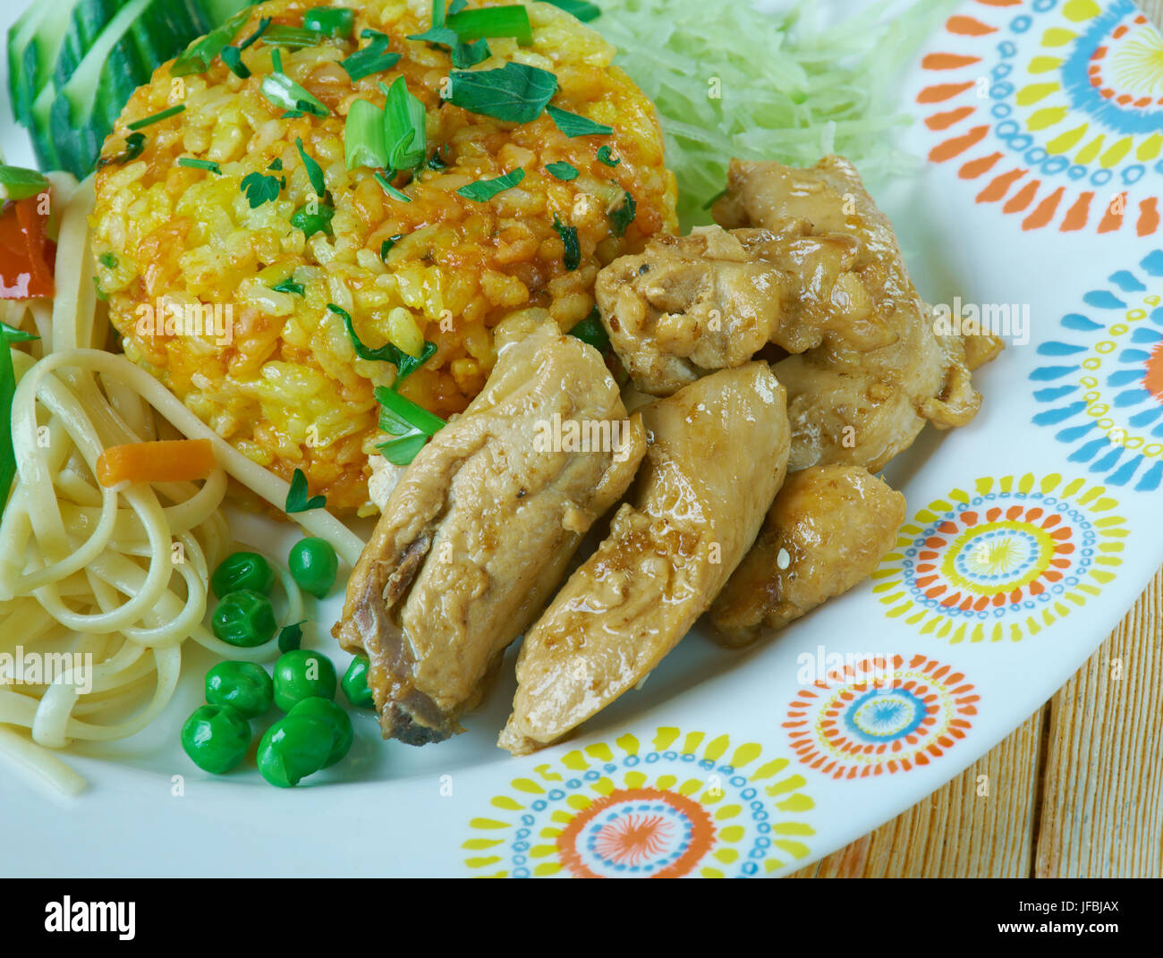 Khao khluk kapi Stock Photo Alamy