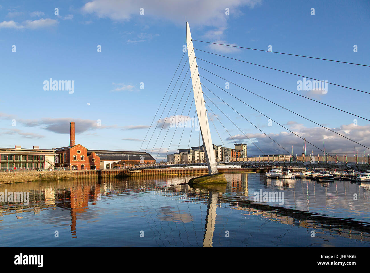 Swansea Marina Stock Photo Alamy