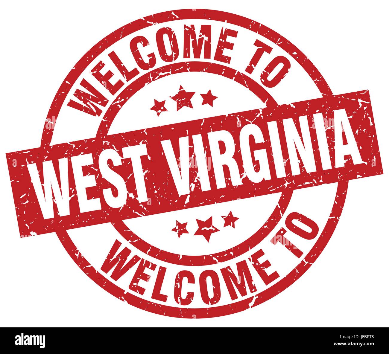 to West Virginia red stamp Stock Vector Image & Art Alamy