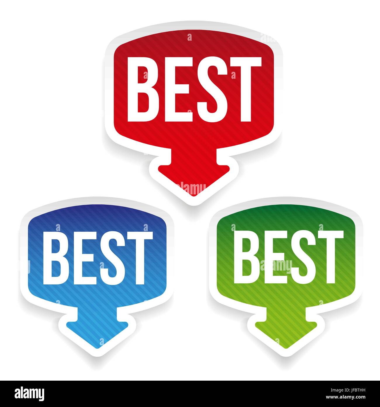 Best label vector set with arrow Stock Vector Image & Art - Alamy