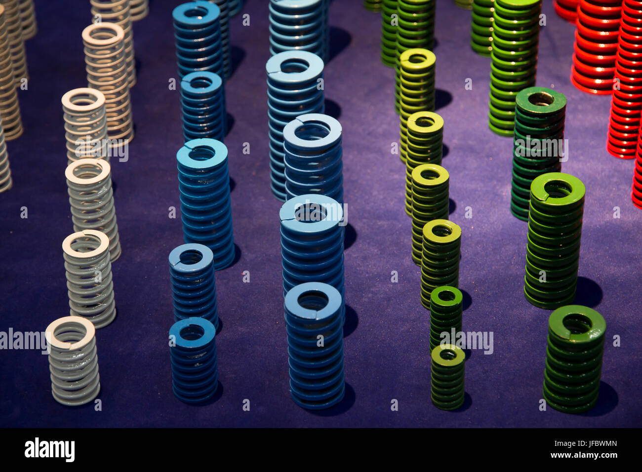 Product of standard coil spring Stock Photo Alamy