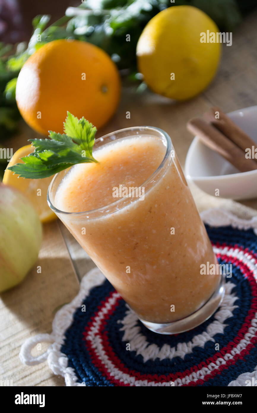 Healthy ginger drink Stock Photo