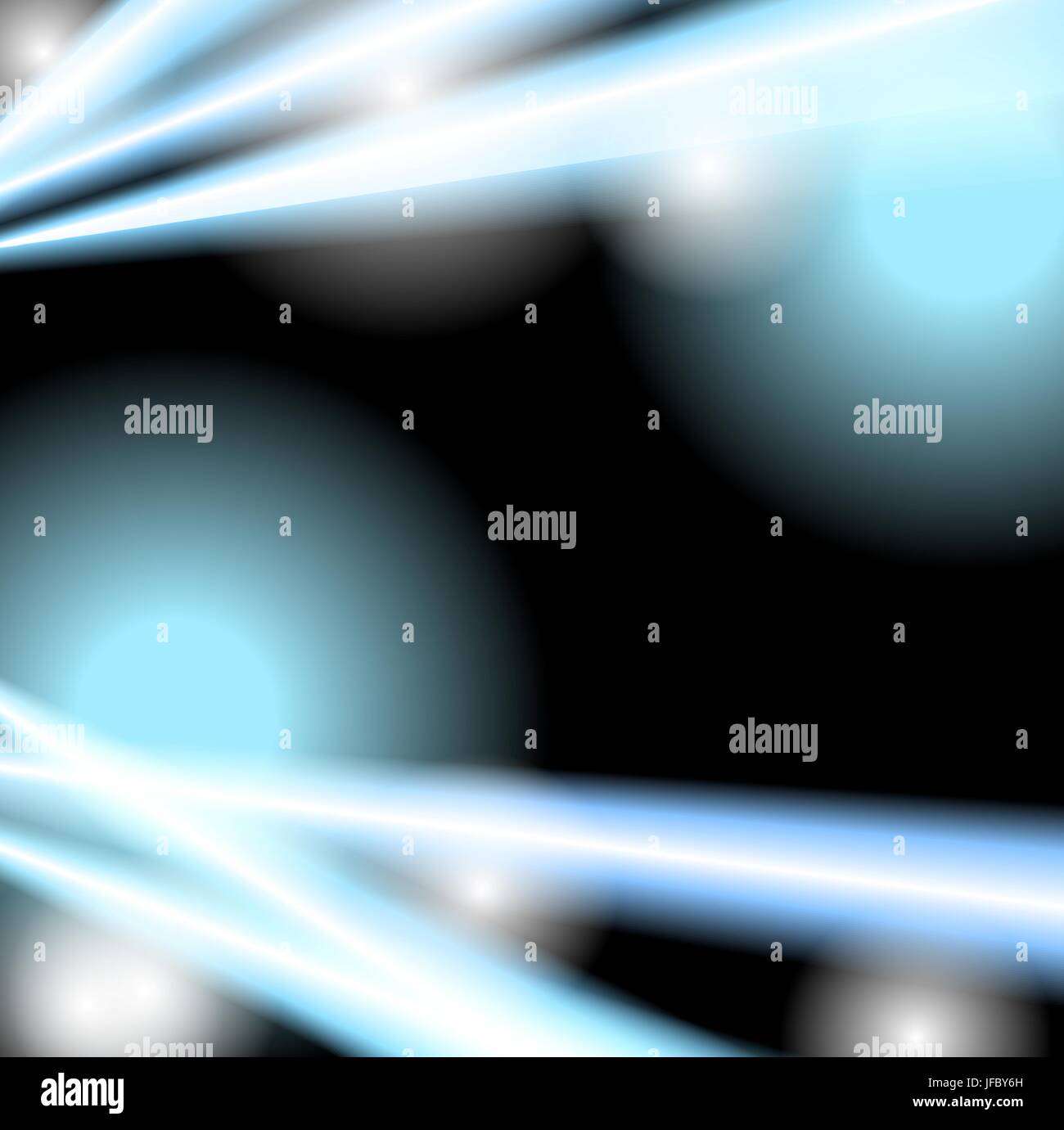 Abstract blue beams black background Stock Photo - Alamy