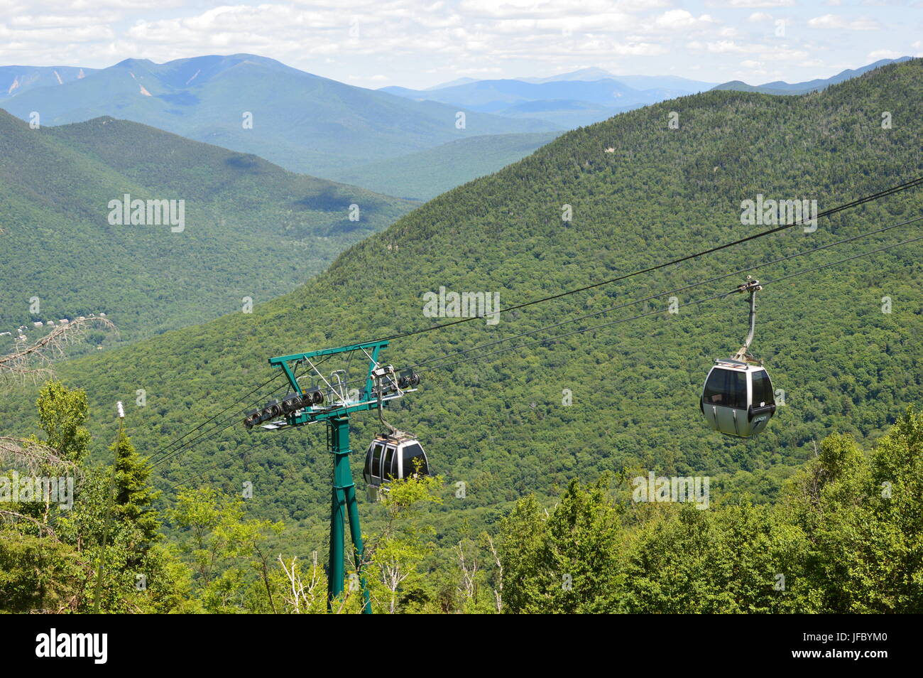 Loon Mountain Stock Photo Alamy
