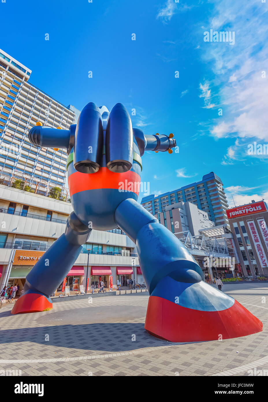 Gigantor Robot Statue in Kobe, Japan Stock Photo Alamy