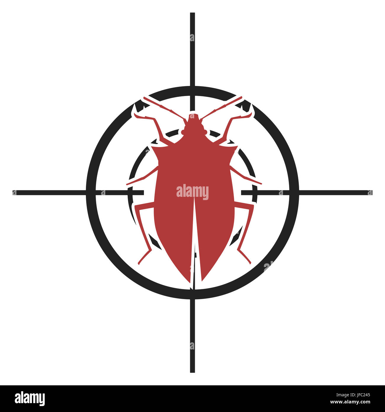 Scope Pest Control Stock Photo Alamy