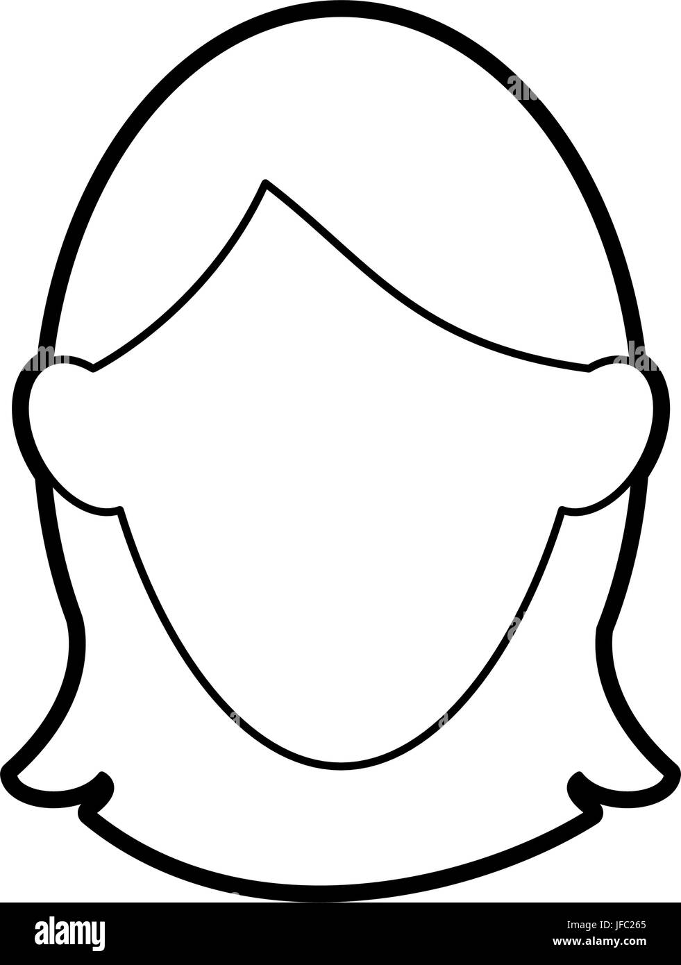 Woman head design Stock Vector Image & Art Alamy