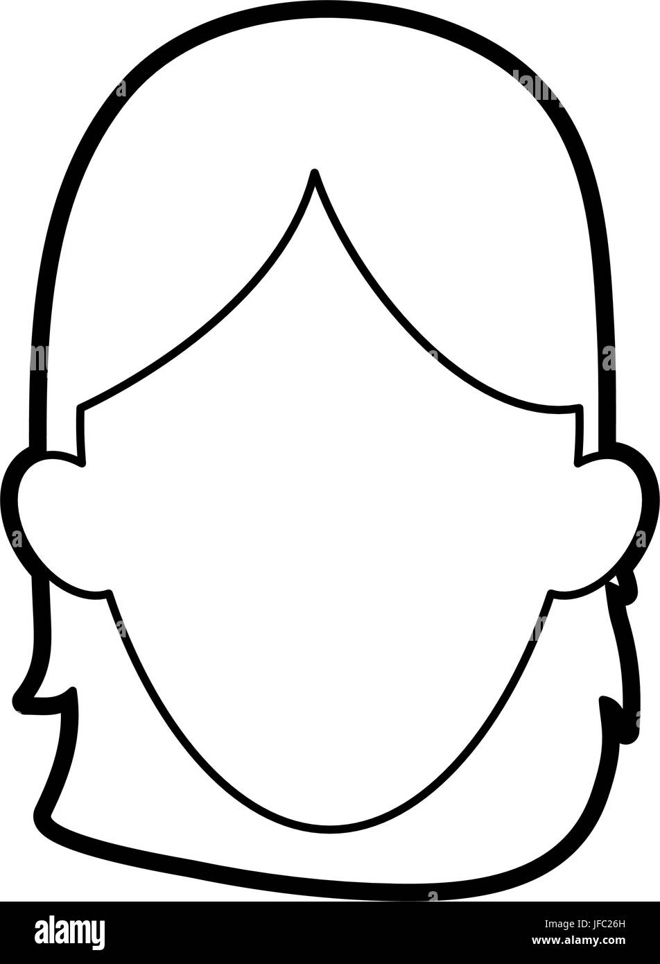 woman head shape woman head shape