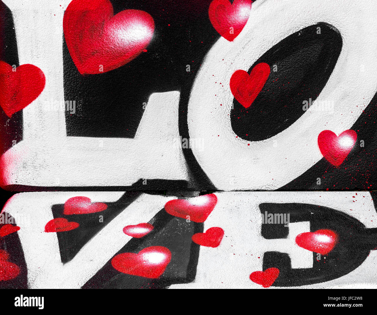 Spray painted hearts hires stock photography and images Alamy