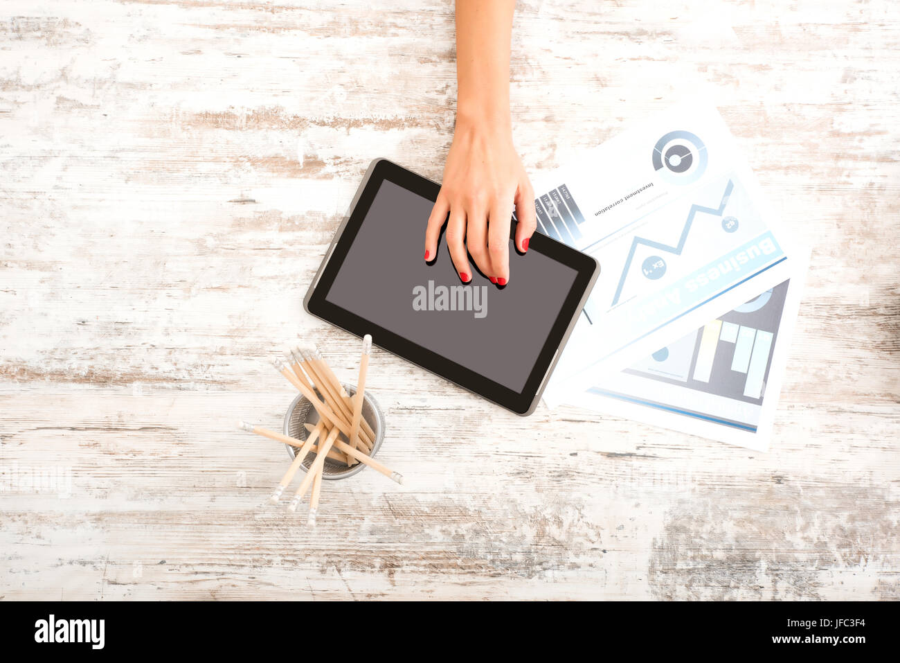 Tablet pc h hi-res stock photography and images - Alamy
