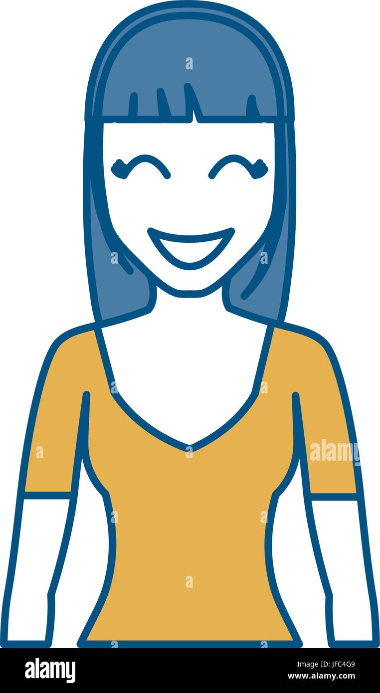 cartoon woman icon Stock Vector Image & Art - Alamy