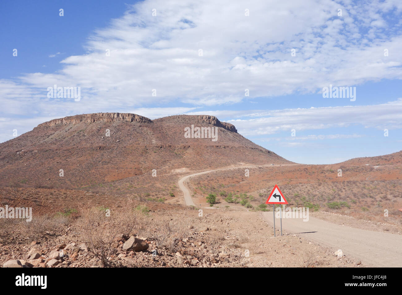 Namibian landscape Stock Photo