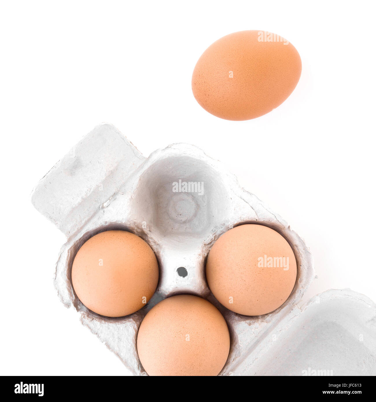 Eggs in a cardboard box Stock Photo Alamy