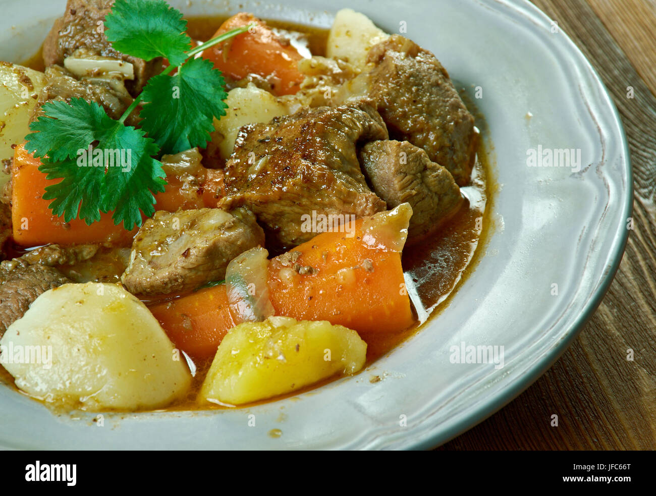 French  pot roast Stock Photo