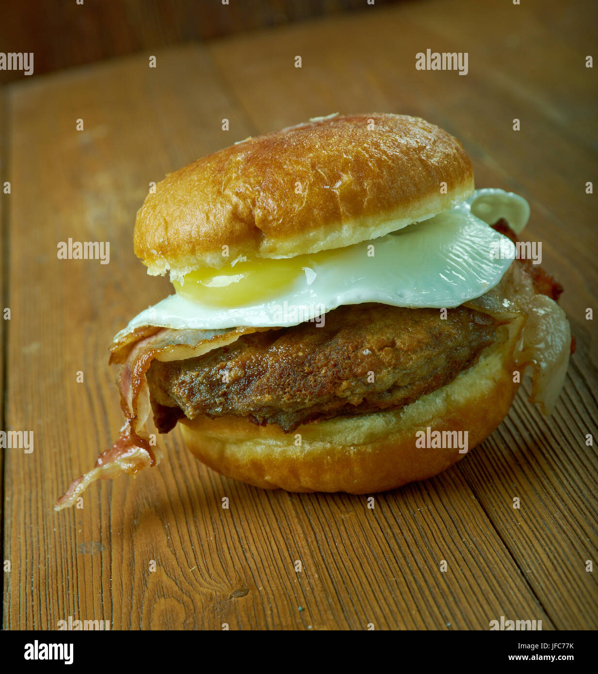 Luther Burger Stock Photo
