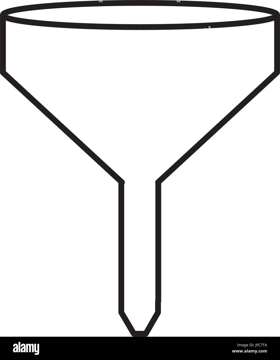 funnel icon image Stock Vector Image & Art - Alamy