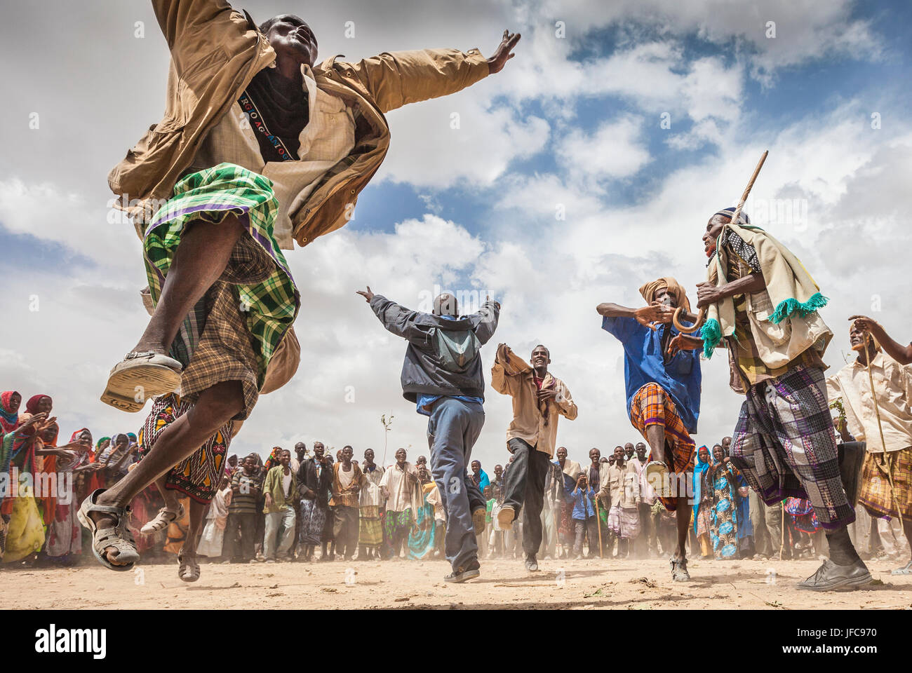 Celebration in Somali Region, Ethiopia. Stock Photo