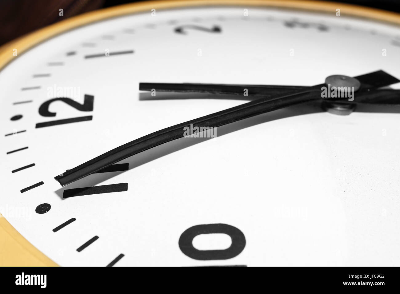 Part of mechanical clock Stock Photo Alamy