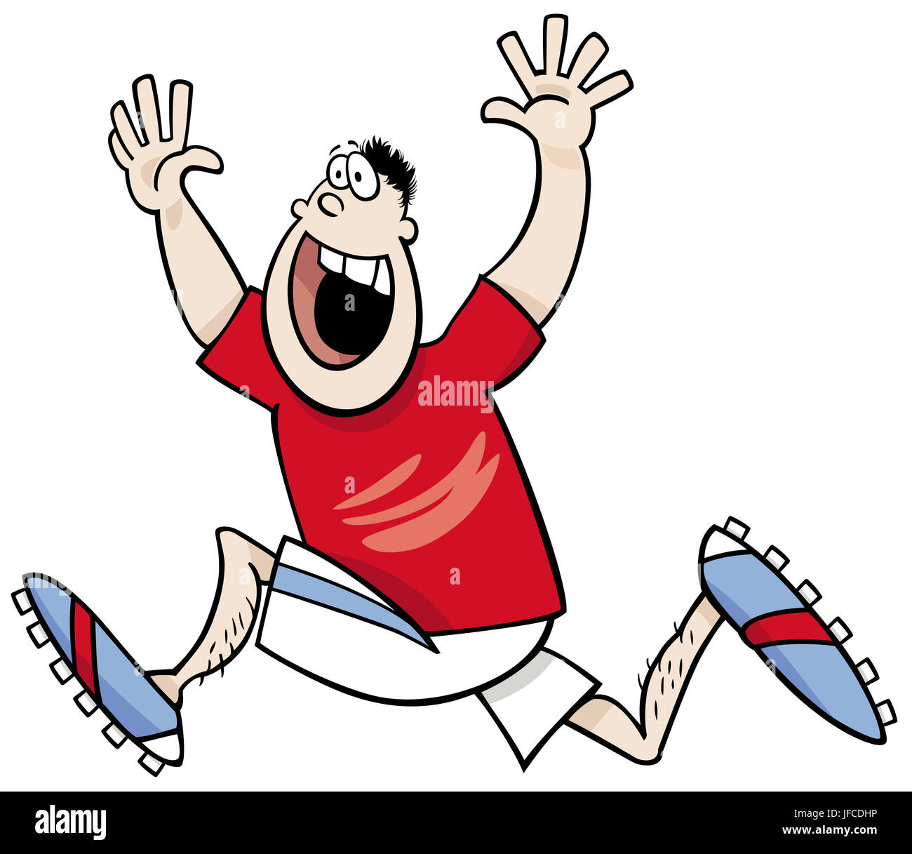 runner winner cartoon Stock Photo Alamy