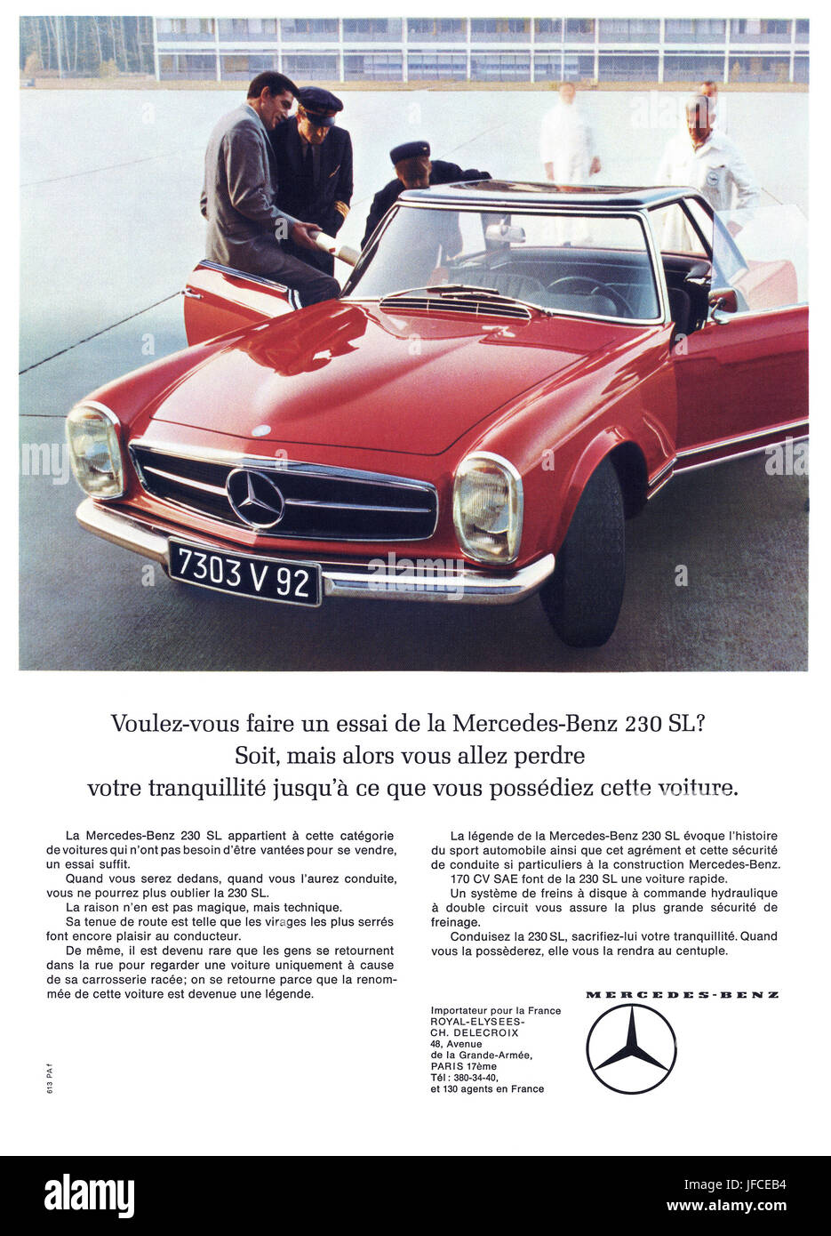 Double page Publicité Advertising 1998 MERCEDES 200 D