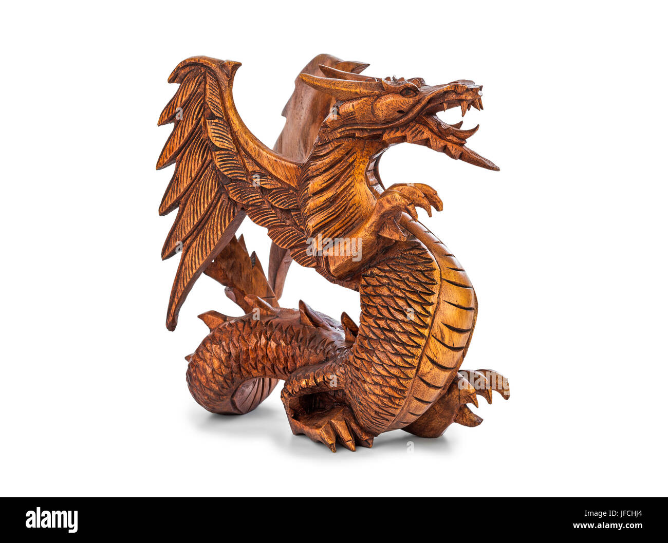 Toy wood dragon Stock Photo - Alamy