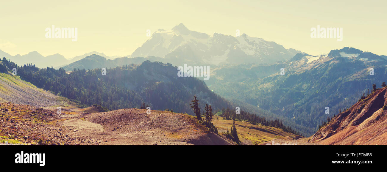 Mt Baker Area Stock Photo Alamy