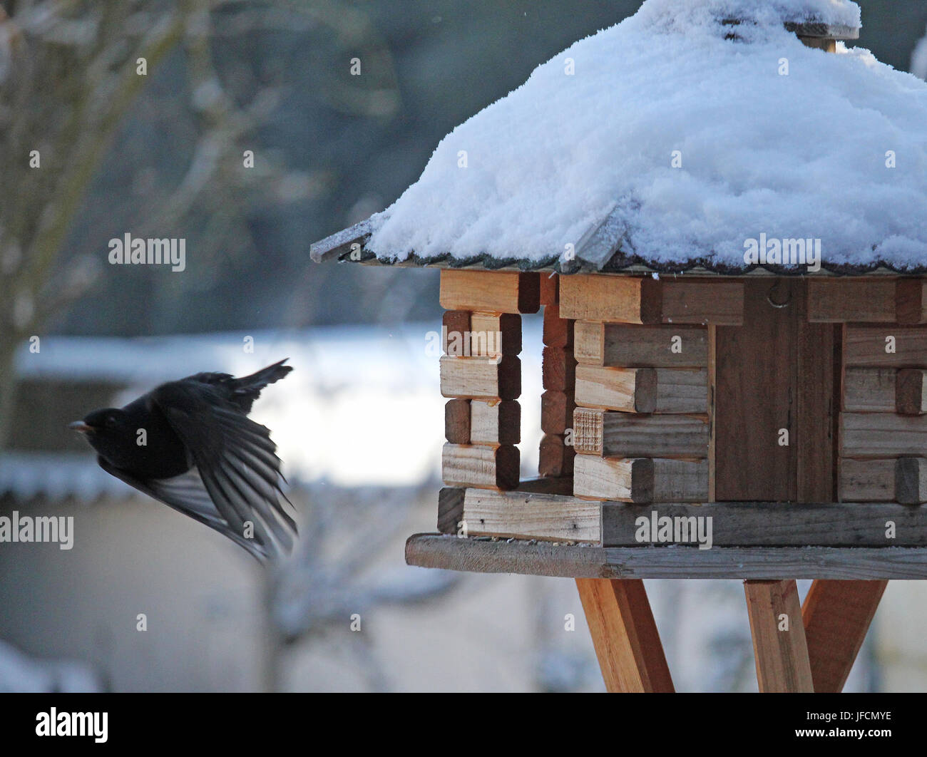 Feed House Stock Photo Alamy