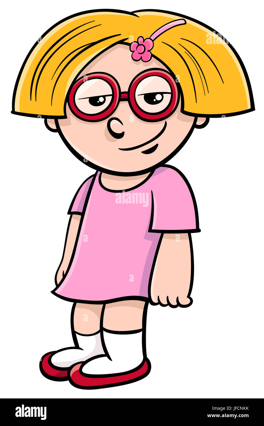Little Girl Cartoon Character Stock Photo Alamy Little Girl Cartoon Character Stock Photo Alamy