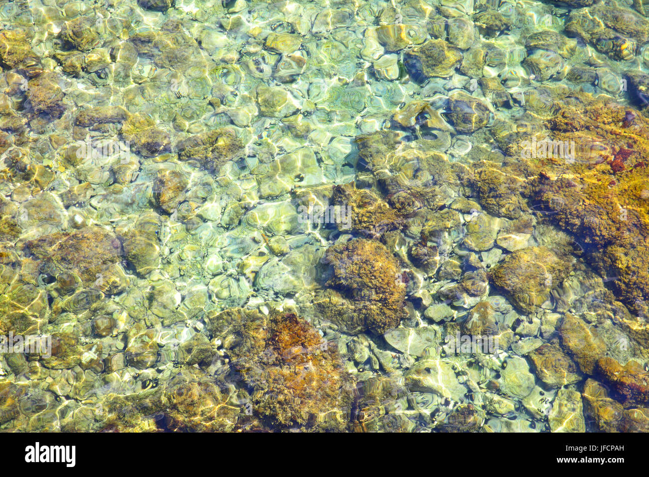 Crystal clear sea water texture hi-res stock photography and images - Alamy