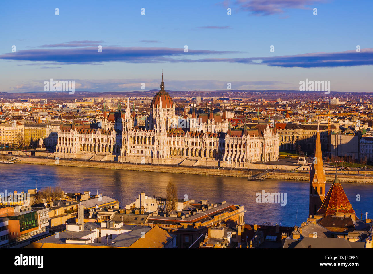 Parliament view in budapest hi-res stock photography and images - Alamy