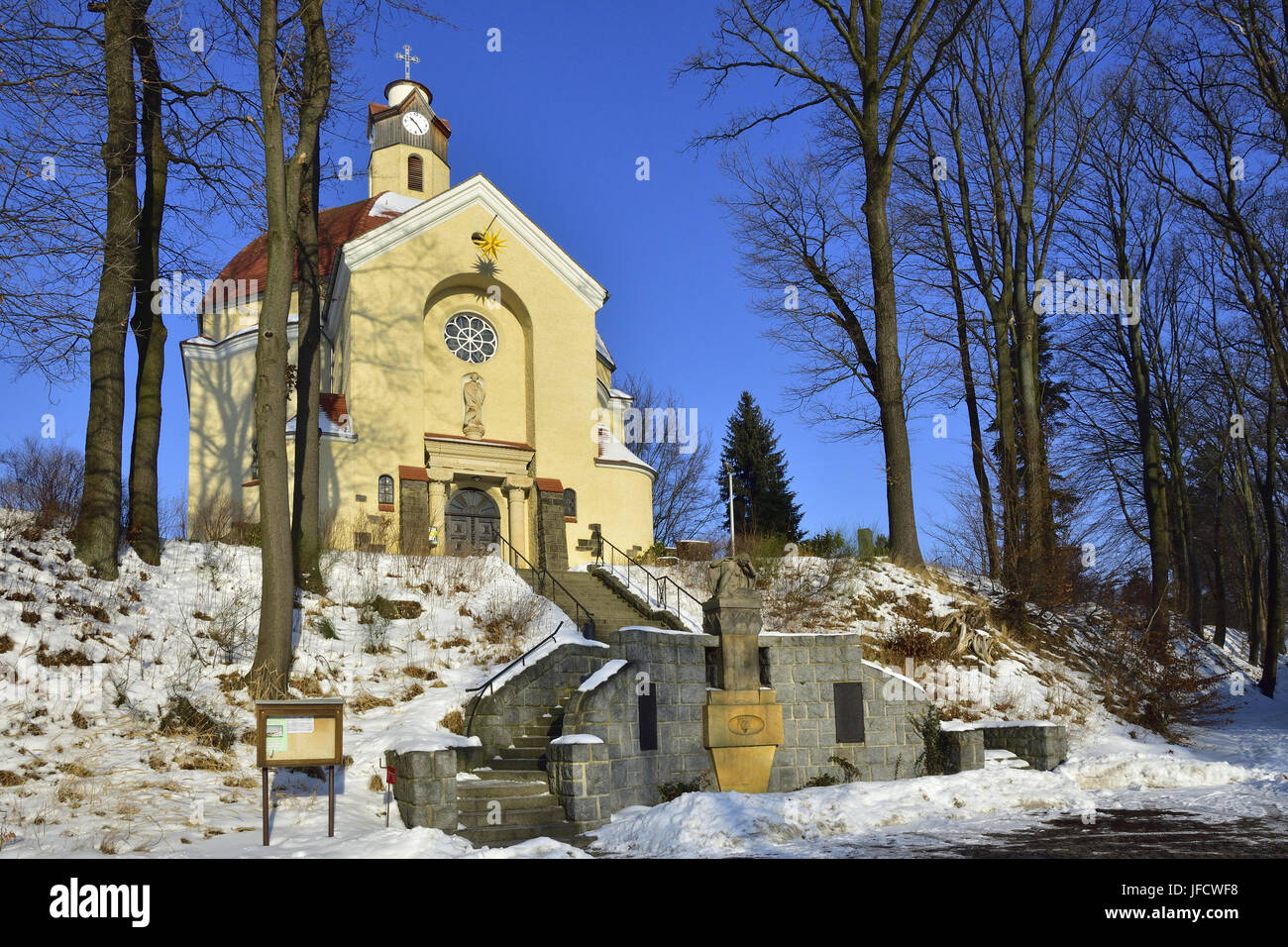 Johannes church Stock Photo