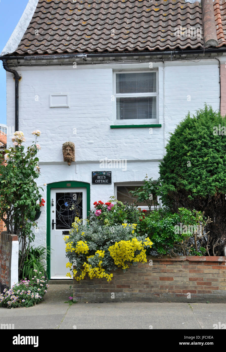 bee's cottage aldeburgh Stock Photo