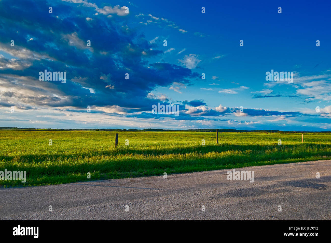 Asphalt road and sky Stock Photo - Alamy