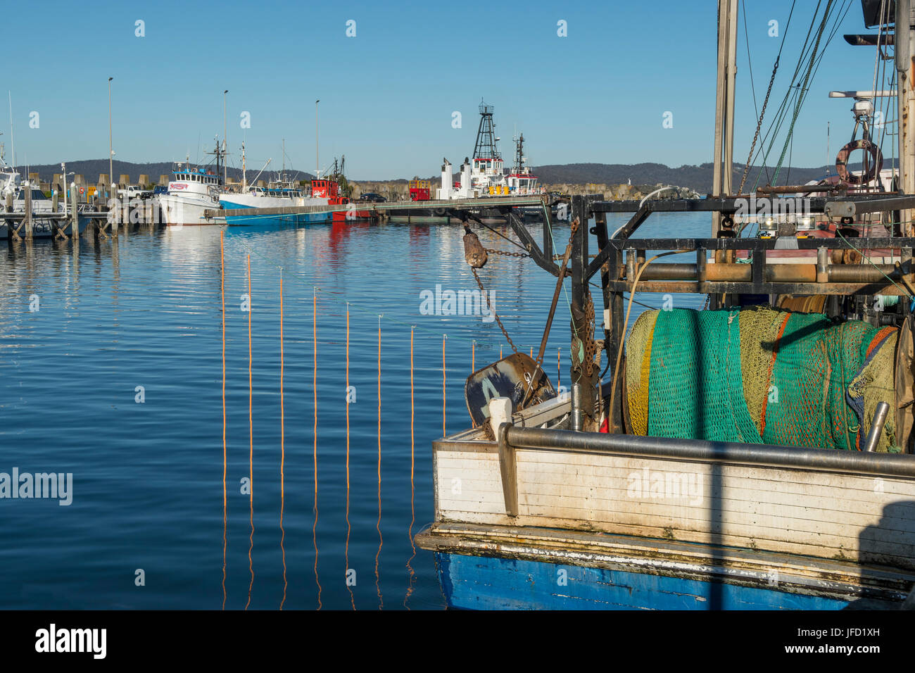 Fishing Boat Harbour at Eden, NSW, Australia Stock Photo Alamy