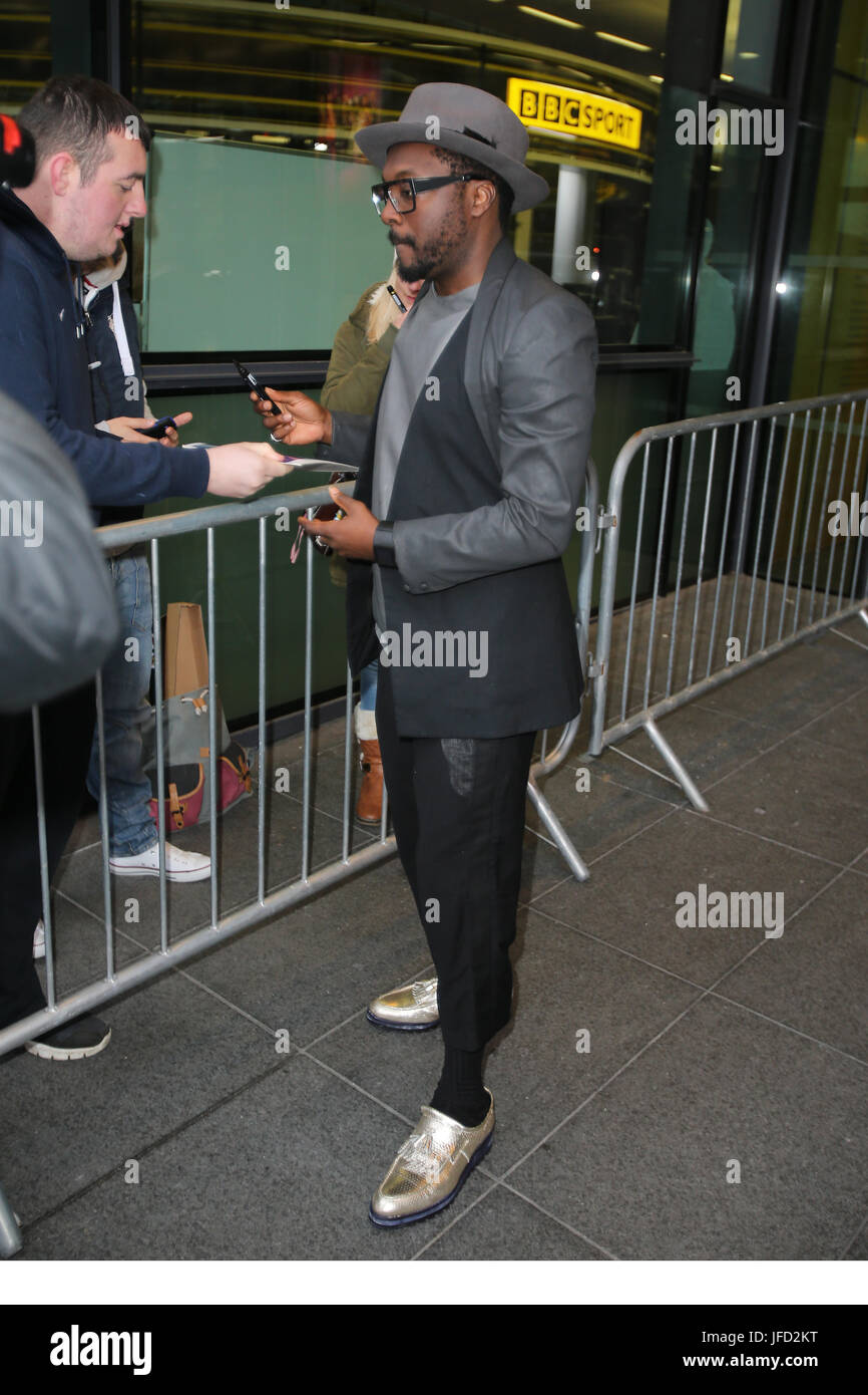 Will.i.am at BBC Breakfast studio's, Salford, UK Stock Photo - Alamy