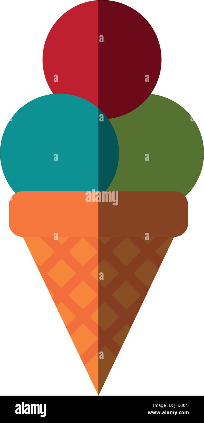 ice cream cone icon image Stock Vector Image & Art - Alamy