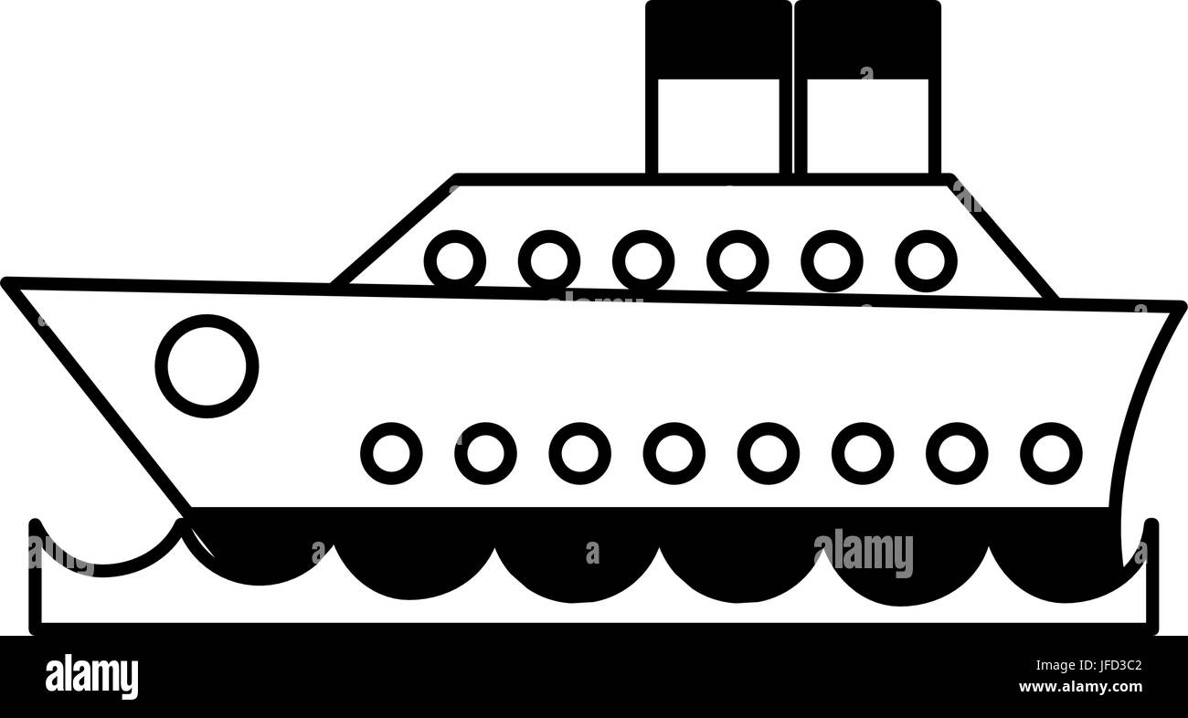 cruise ship icon image Stock Vector Image & Art - Alamy