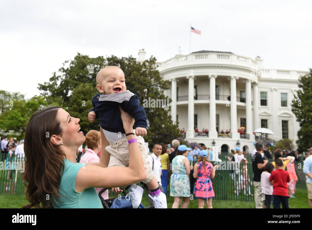 The White House Easter Egg Roll, Monday, April 17, 2017.  (Official White House Photo by Joyce N. Boghosian). Stock Photo