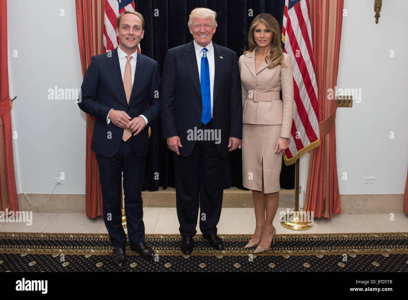 (Official White House Photo by Andrea Hanks) Stock Photo