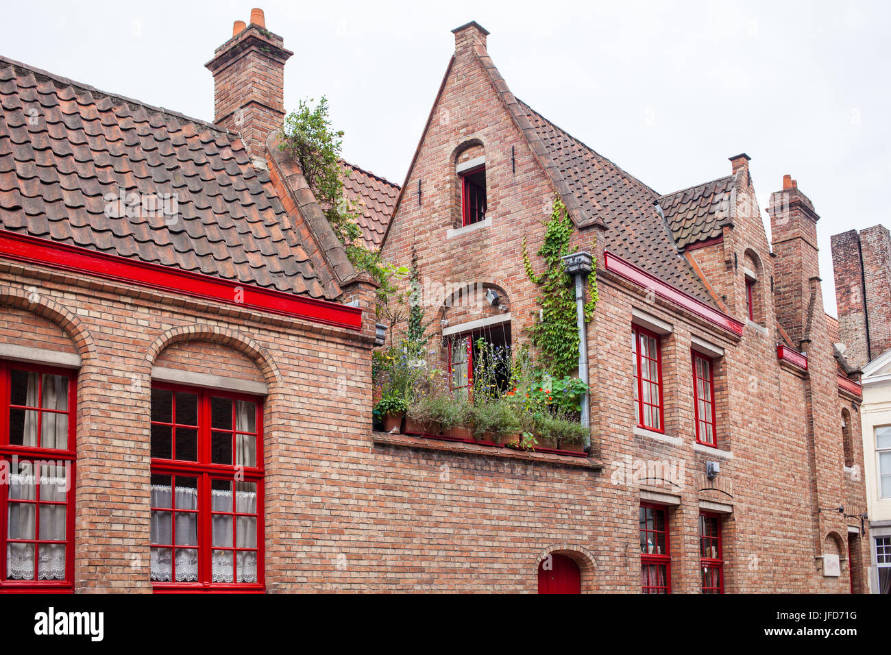 Hause of the Historic Centre Stock Photo