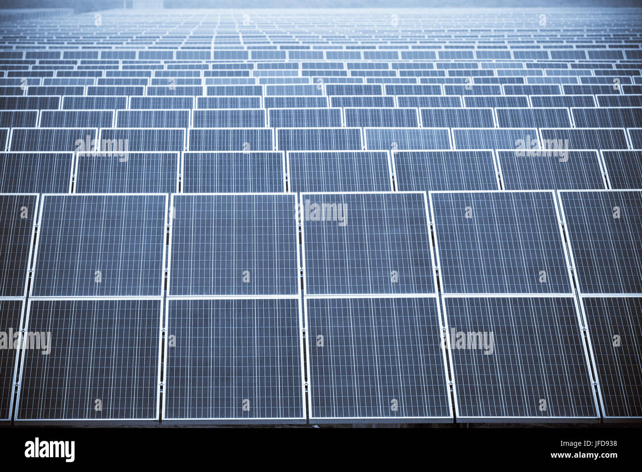 solar energy panels closeup Stock Photo