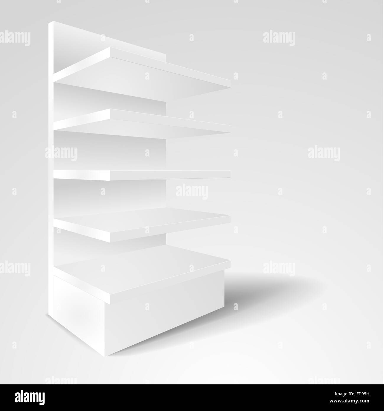 Mockup Exhibition Rack Stock Photo Alamy