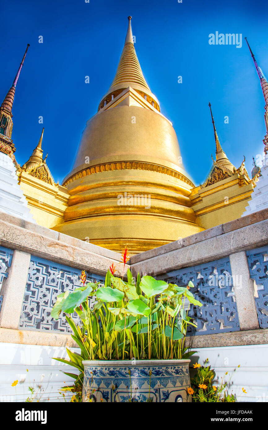 King Palace Grand Palace Bangkok Stock Photo