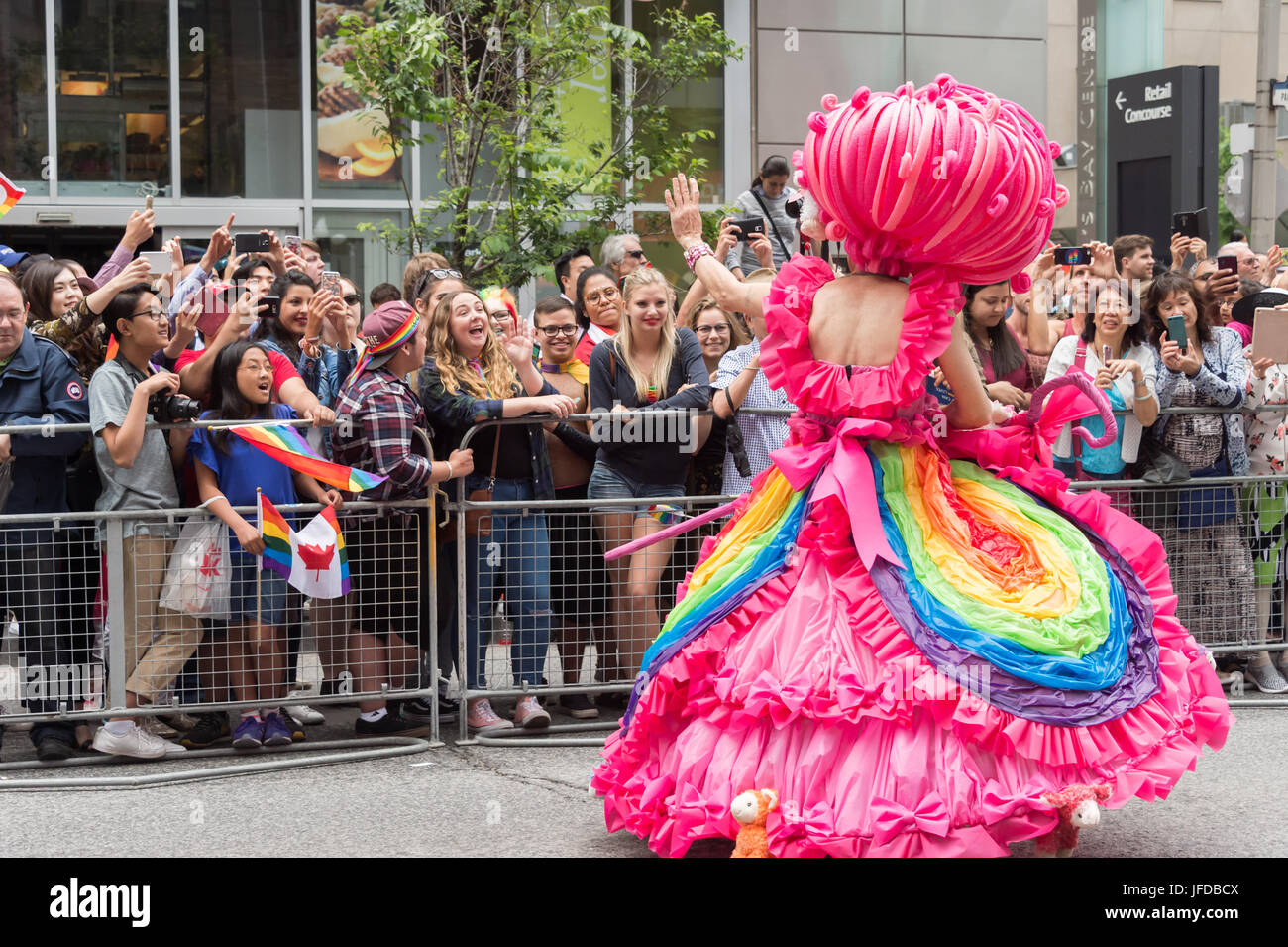 Drag queens toronto pride parade hi-res stock photography and images