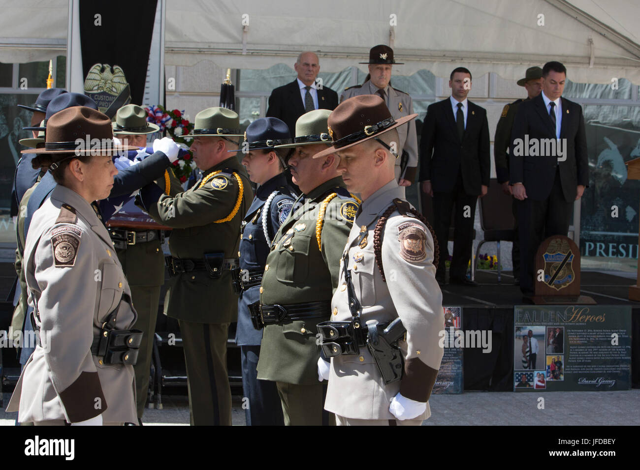 CBP held a Valor Memorial and Wreath Laying ceremony to honor fallen ...